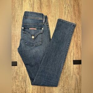 Hudson Collin Flap Pocket Skinny Jeans Size 25 SPYG Wash Medium Wash